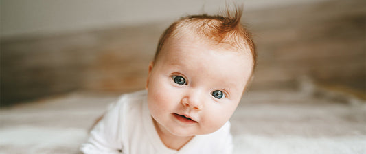 baby smiling