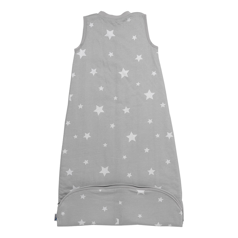Baby Sleeping Bag - 1.0 TOG_Grey Stars_OEKOTEX_420