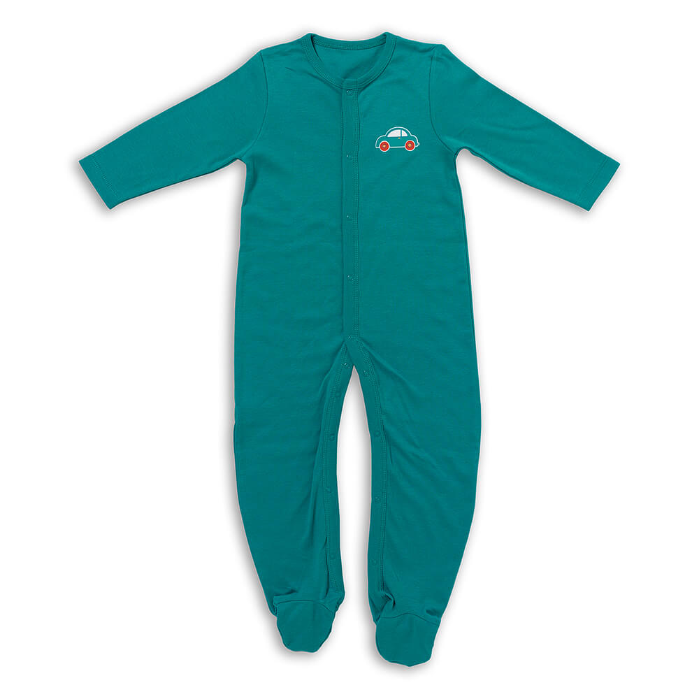100% Organic Long Sleeve Baby Pyjamas - 2-pack_Transport_4_443