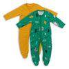 100% Organic Long Sleeve Baby Pyjamas - 2-pack_Woodland Animals_1_443