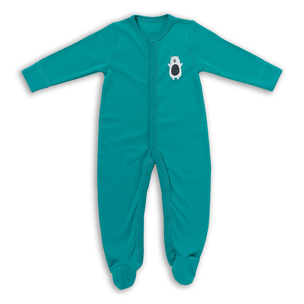 100% Organic Long Sleeve Baby Pyjamas - 2-pack_Polar Pals_4_443