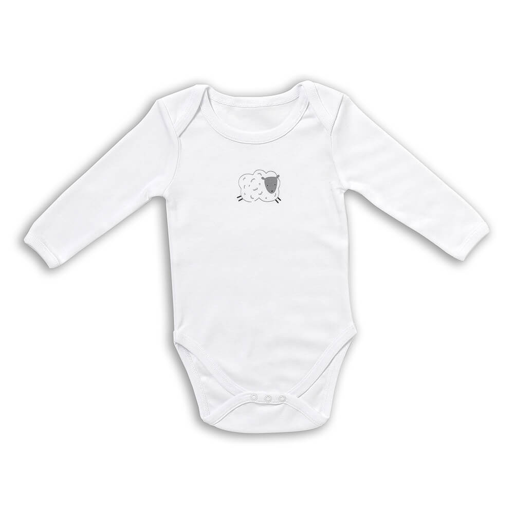 Organic Long Sleeve Baby Body - 3-pack_Farmyard_3_434