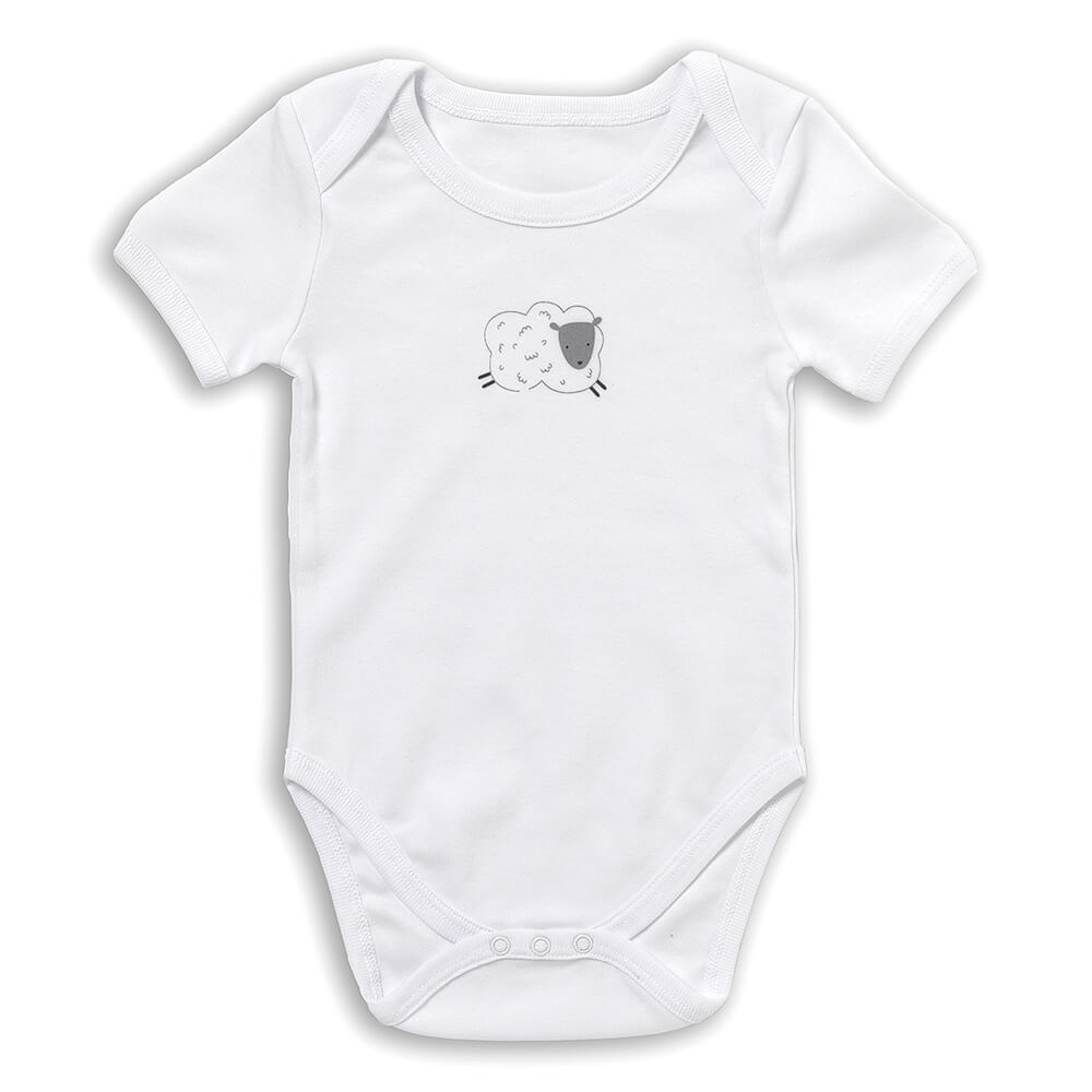 100% Organic Short Sleeve Baby Body - 5-pack_Farmyard_3_430