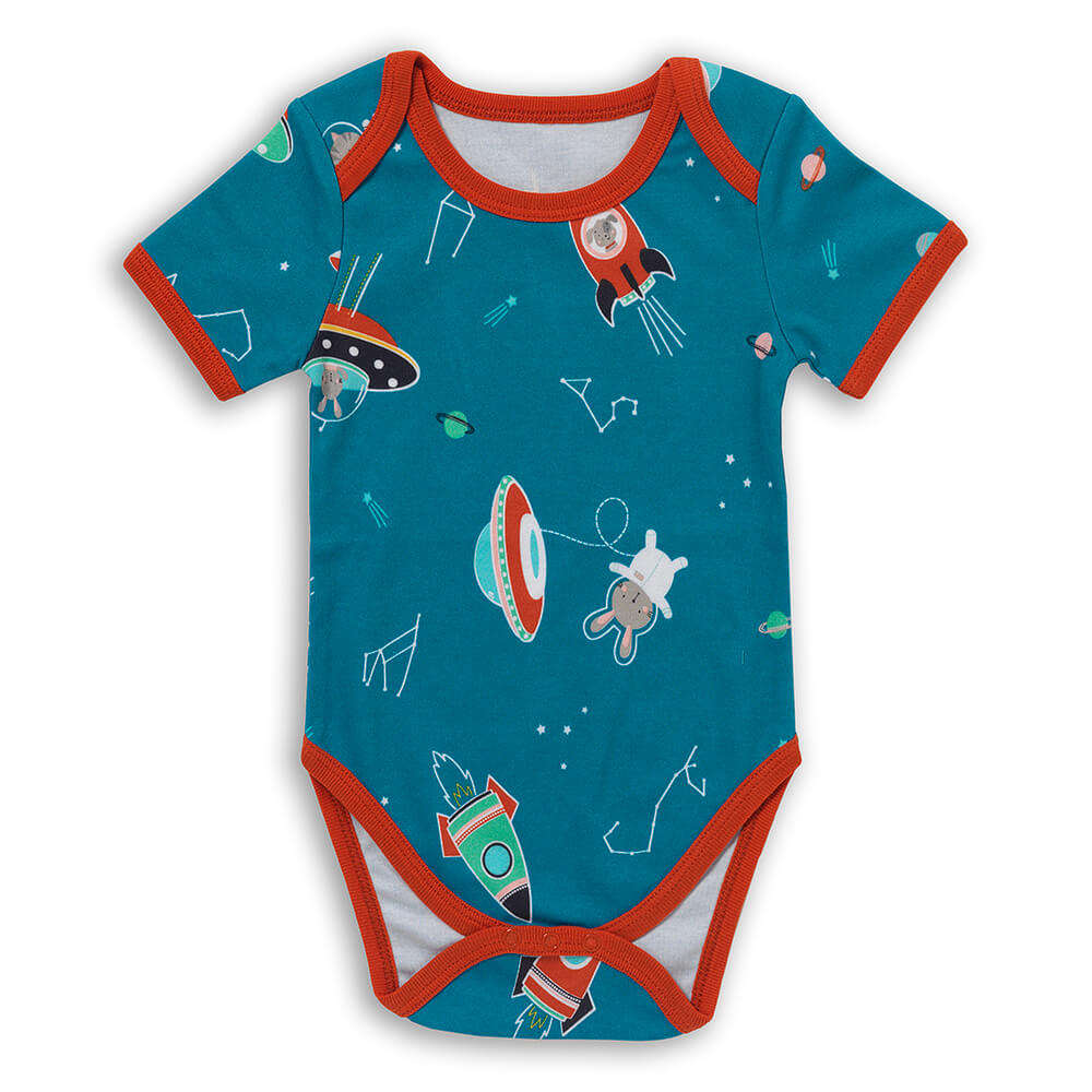 100% Organic Short Sleeve Baby Body - 5-pack_Space_4_430