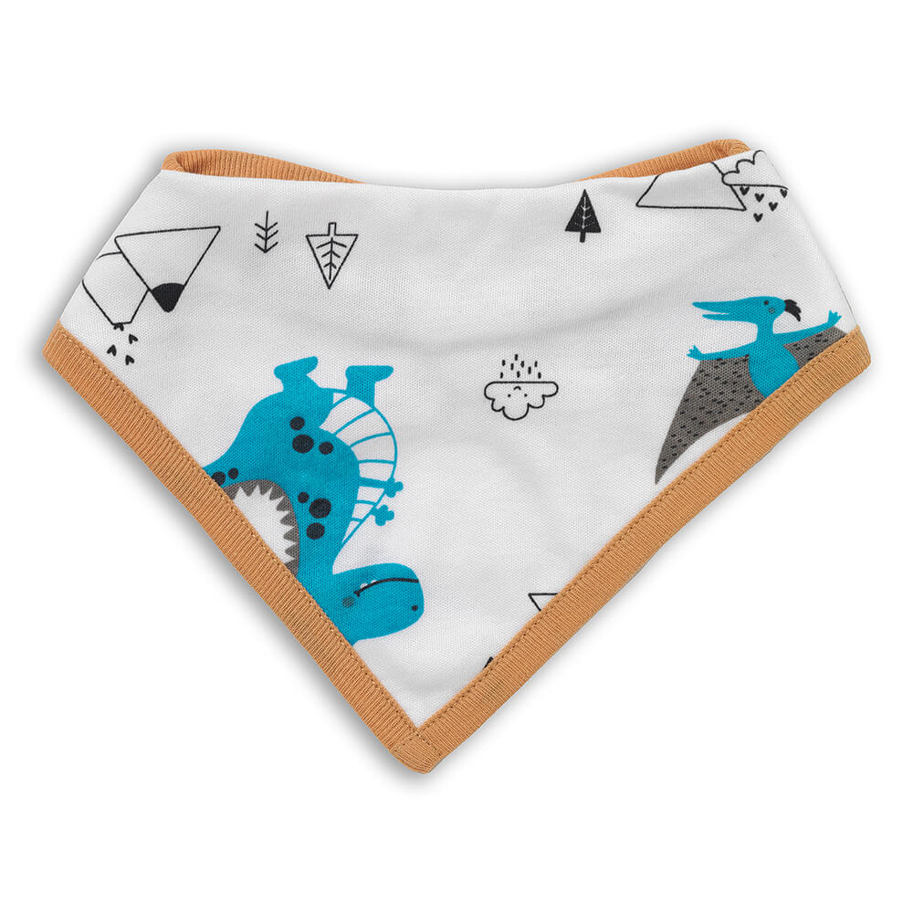 Organic Baby Bandanas - 4-pack_Jurassic_44_446