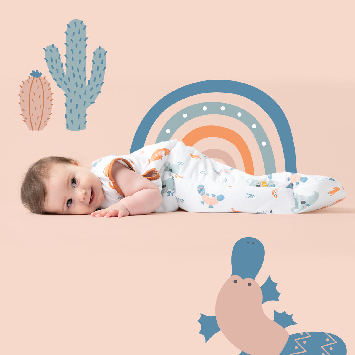 Baby Sleeping Bag - 1.0 TOG_Kangaroo_sample image_420