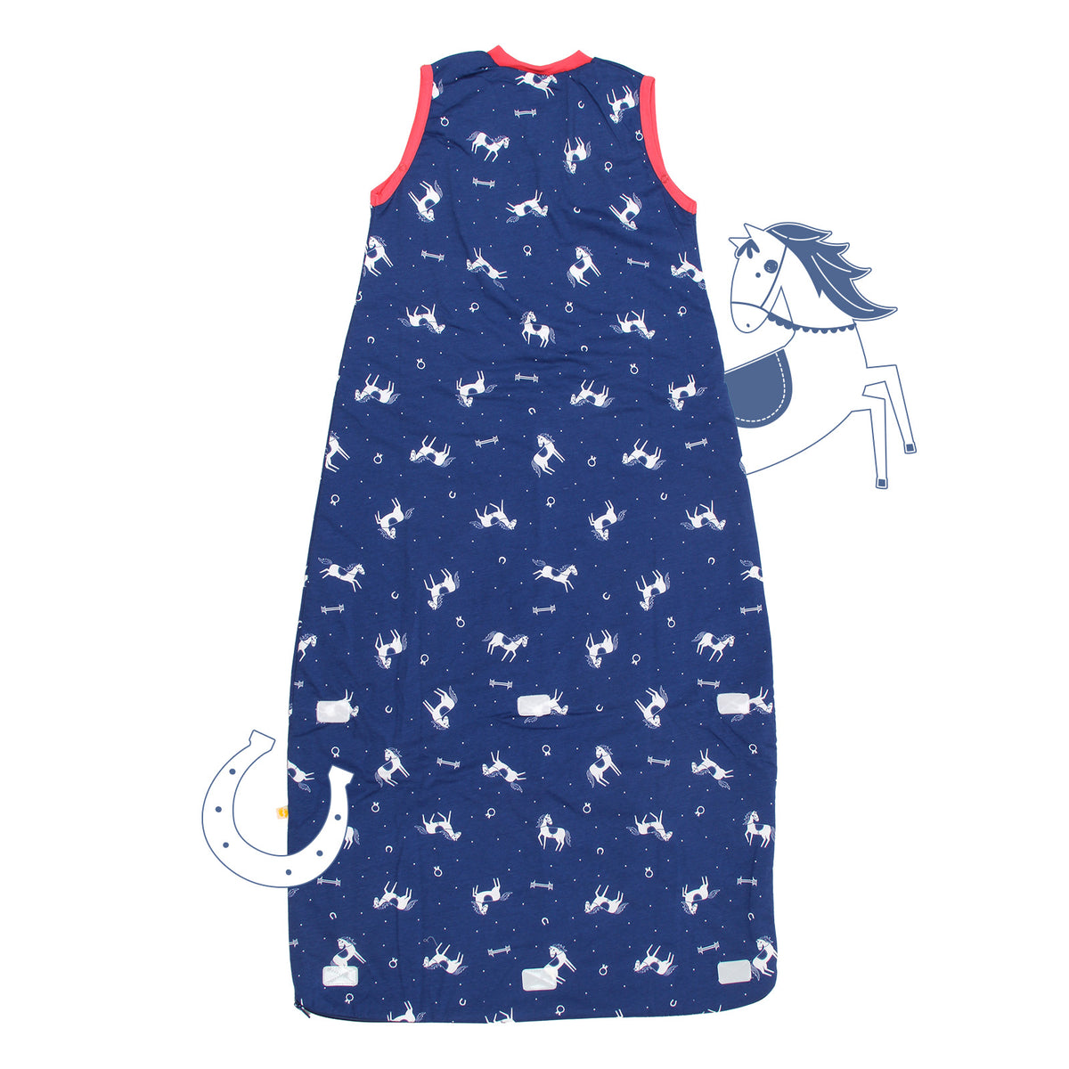 Baby Sleeping Bag - 1.0 TOG_Horses_back_420