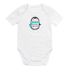 100% Organic Short Sleeve Baby Body slogan_My First Christmas_1_431
