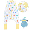 Sleeping Bag with Feet Foldable Feet Covers & Sleeves - 1.0 TOG_Sporty Fruit_Front with armhole_1182