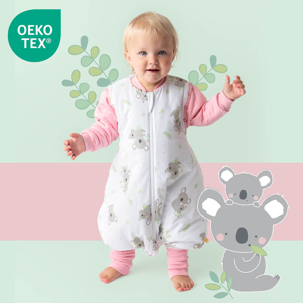 Sleeping Bag with Feet Foldable Feet Covers & Sleeves - 1.0 TOG_Koala_OEKOTEX_1182