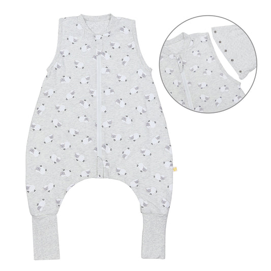 Sleeping Bag with Feet Foldable Feet Covers & Sleeves - 1.0 TOG_front_1182