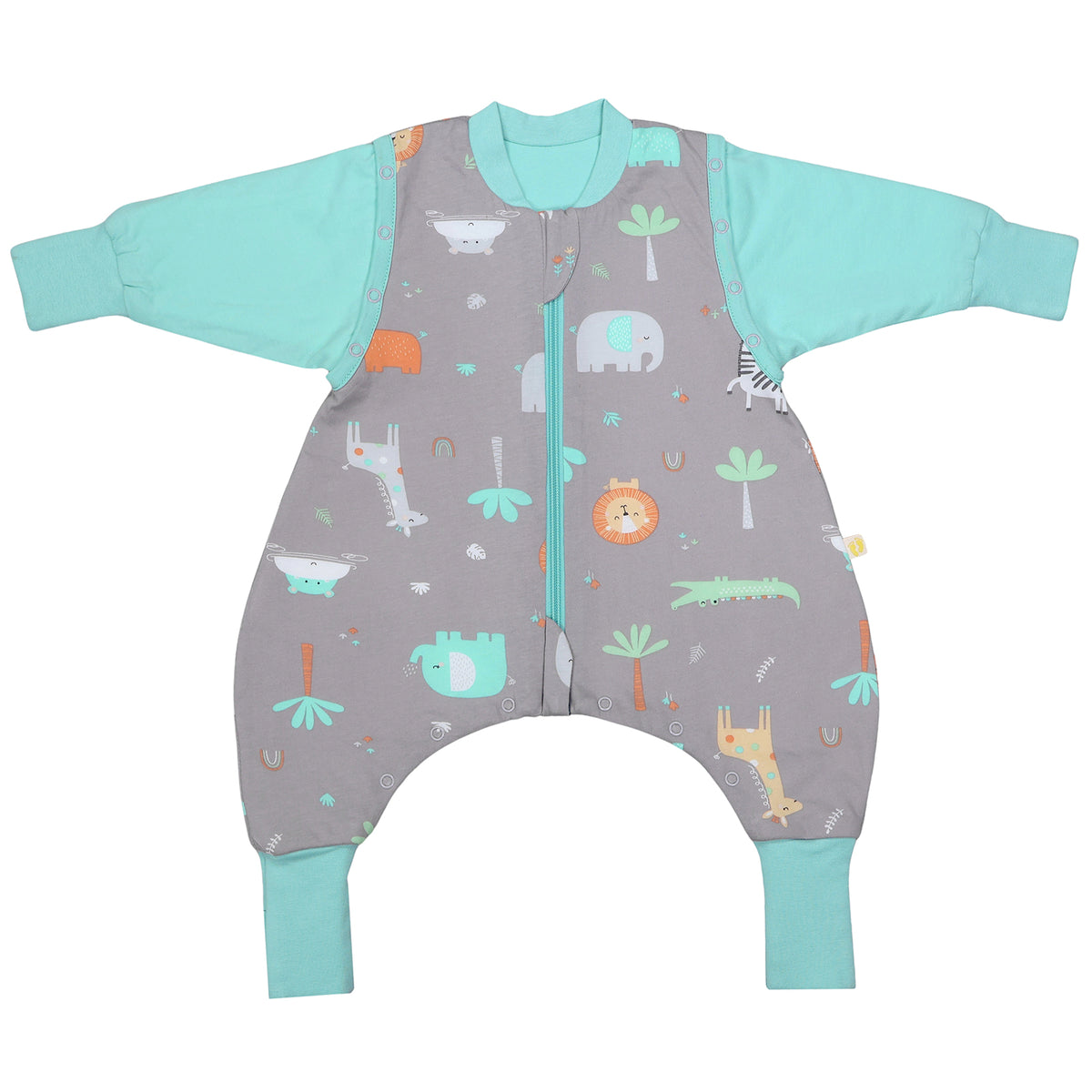Sleeping Bag with Feet & Foldable Feet Covers - 2.5 TOG_Pirate_front2_461