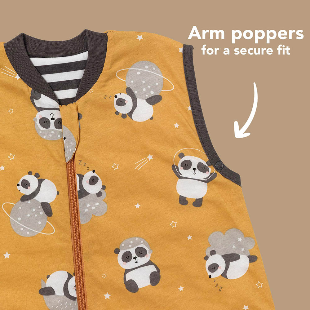 Sleeping Bag with Feet Foldable Feet Covers & Sleeves - 1.0 TOG_Panda_sleeve area_1182