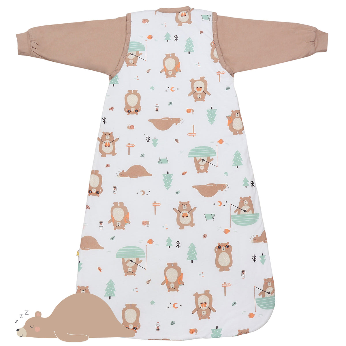 Baby Sleeping Bag - 1.0 TOG_Explorer Bear_back_1187