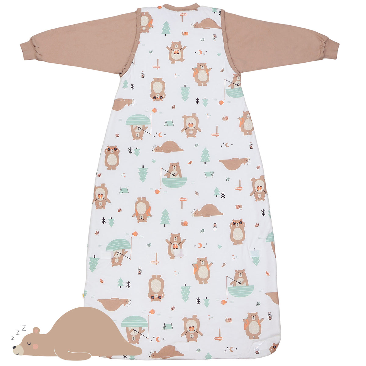 Baby Sleeping Bag - 1.0 TOG_Explorer Bear_back_1187