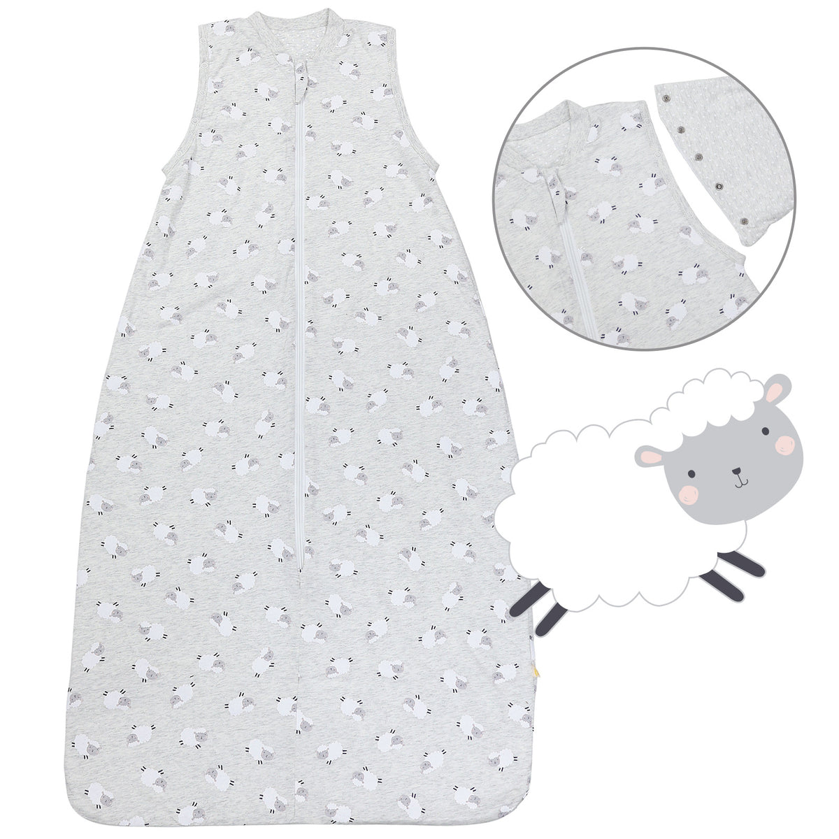 Baby Sleeping Bag - 1.0 TOG_front_1187