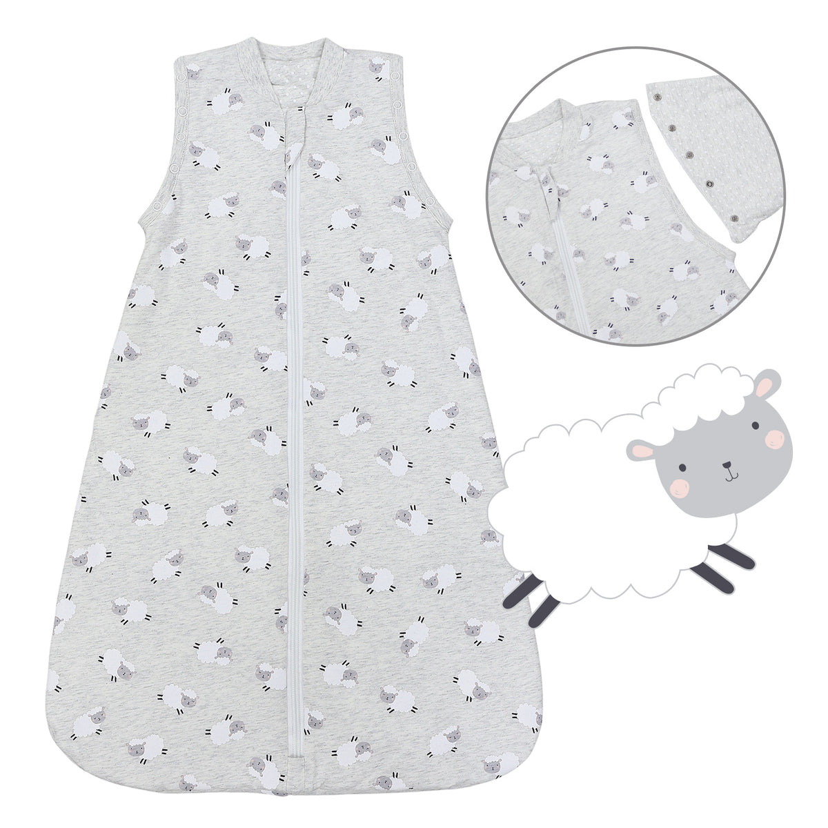 Baby Sleeping Bag - 1.0 TOG_front_1187