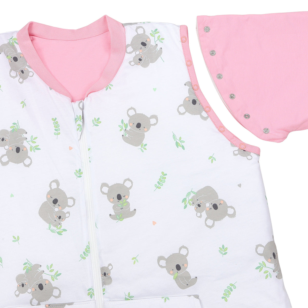 Adult Sleeping Bag with Feet & Detachable Sleeves - 2.5 TOG_Koala_sleeve area_1188