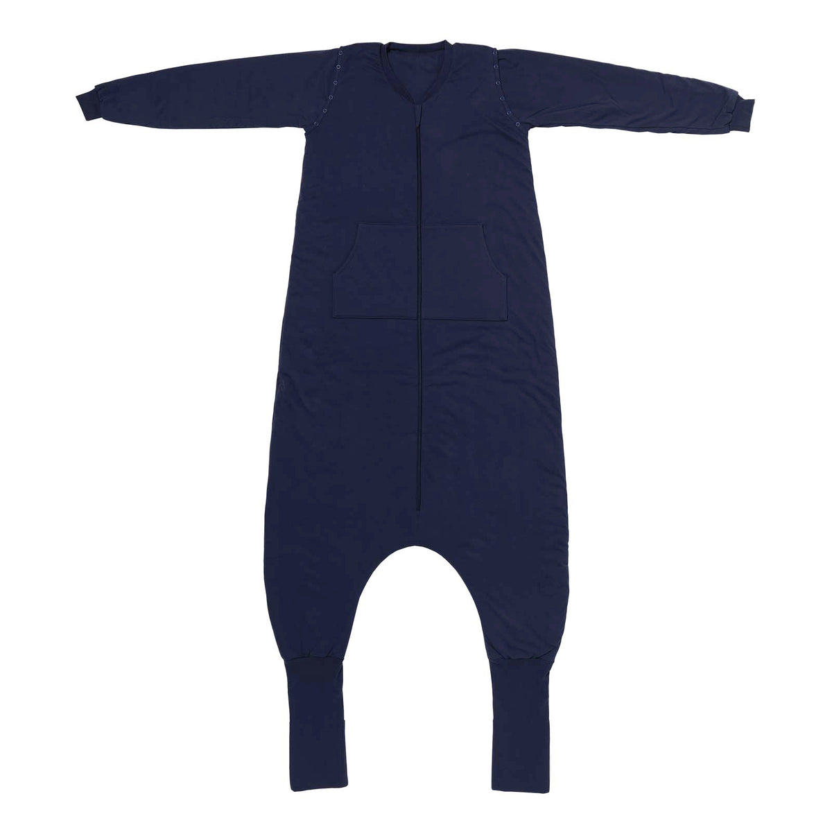 Adult Sleeping Bag with Feet & Detachable Sleeves - 2.5 TOG_Navy Blue_front_1188