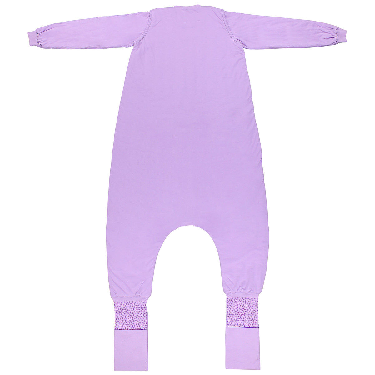 Adult Sleeping Bag with Feet & Detachable Sleeves - 2.5 TOG_Lilac_back_1188