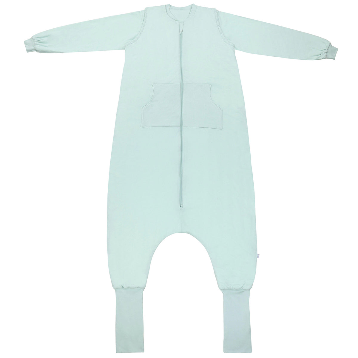 Adult Sleeping Bag with Feet & Detachable Sleeves - 2.5 TOG_Sage_front_1188