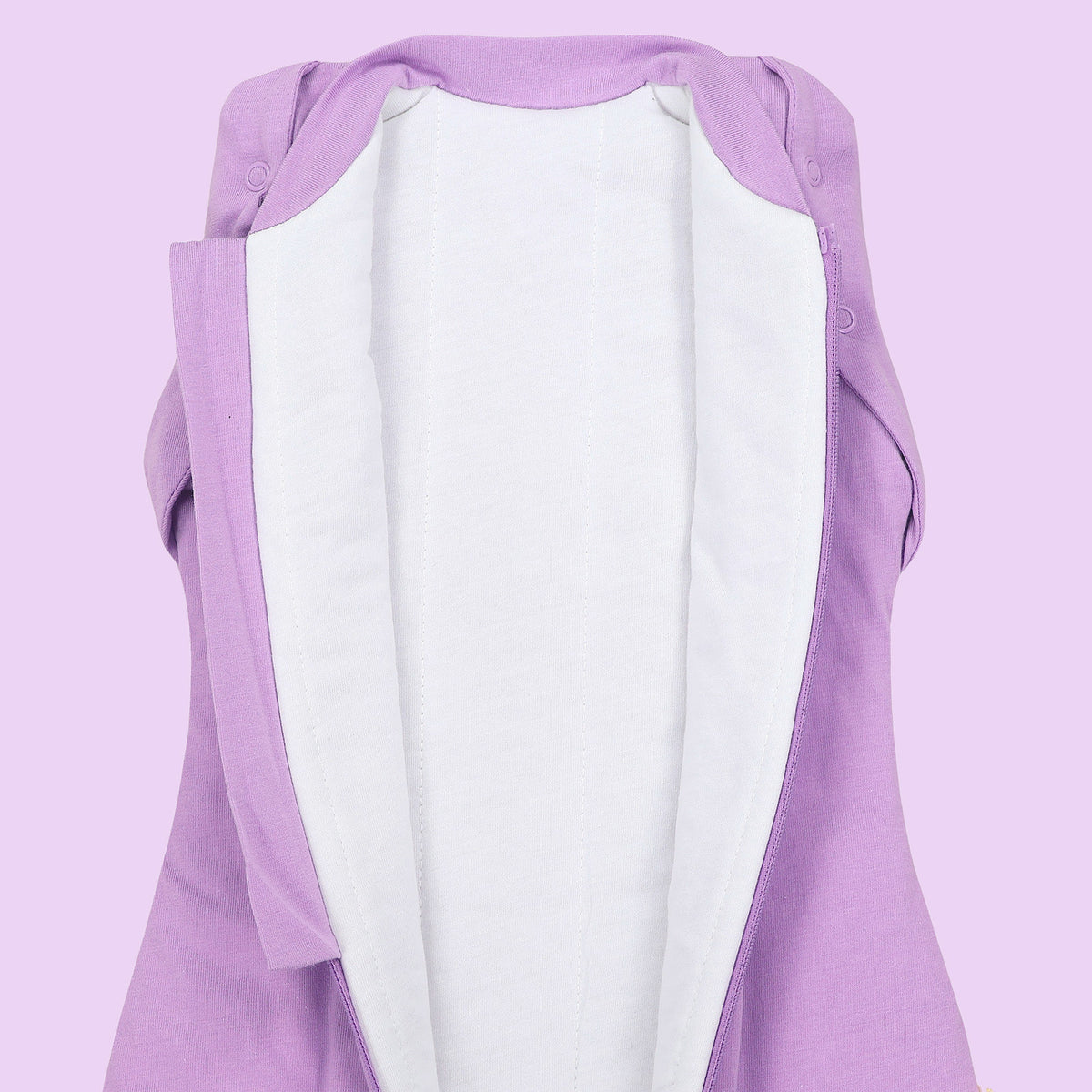 Swaddle bag 2.5 TOG_Lilac_sleeve area_1193