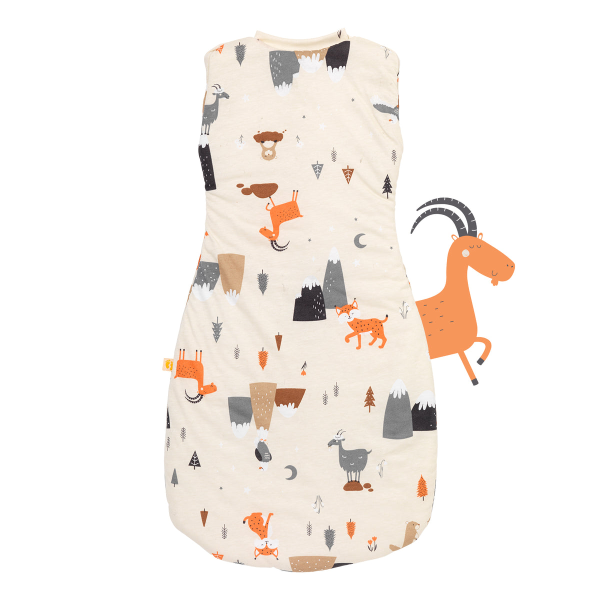 Swaddle bag 2.5 TOG_Mountain Animals_back_1193