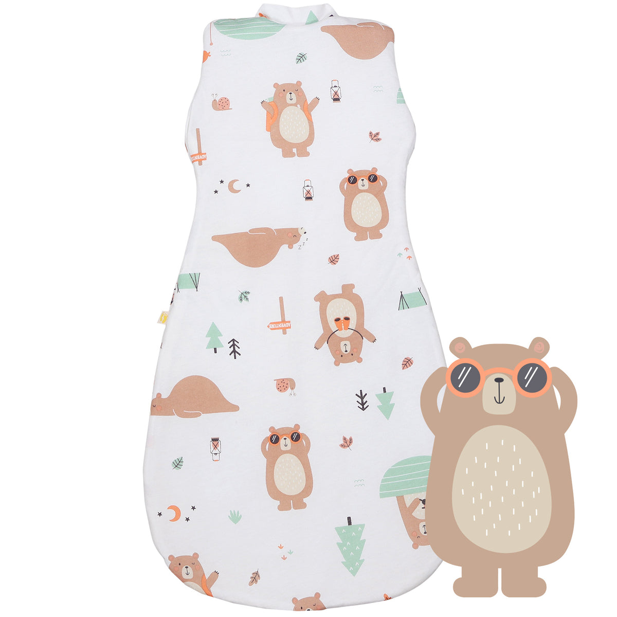 Swaddle bag 1.0 TOG_Explorer Bear_back_1198