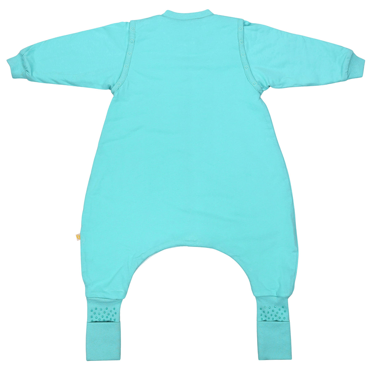 Sleeping Bag with Feet Foldable Feet Covers & Sleeves - 1.0 TOG_Aqua_back_1200