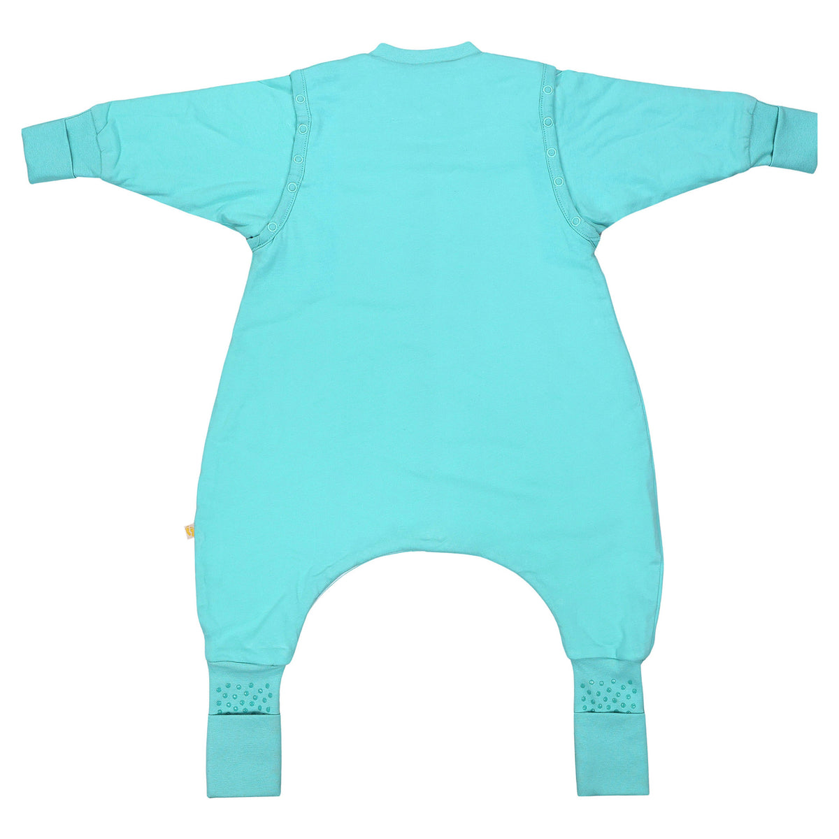 Sleeping Bag with Feet Foldable Feet Covers & Sleeves - 1.0 TOG_Aqua_back_1200