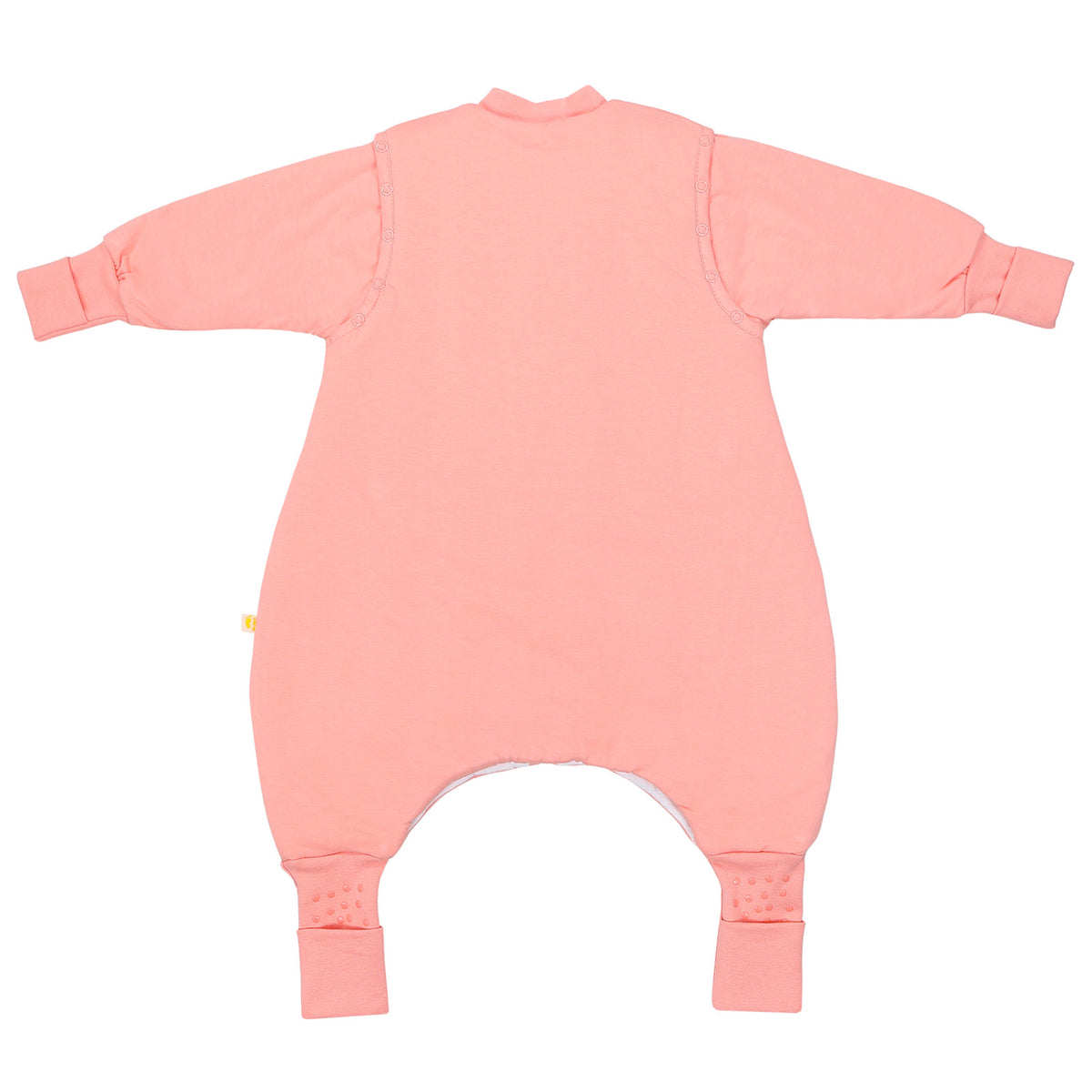 Sleeping Bag with Feet Foldable Feet Covers & Sleeves - 1.0 TOG_Peach_back_1200