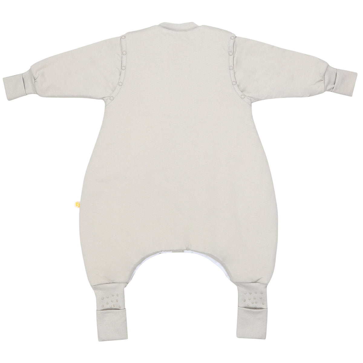 Sleeping Bag with Feet Foldable Feet Covers & Sleeves - 1.0 TOG_Oatmeal_back_1200