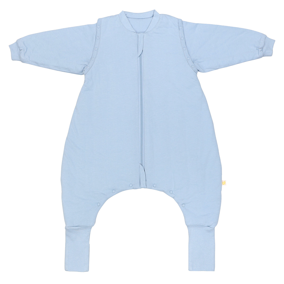 Sleeping Bag with Feet Foldable Feet Covers & Sleeves - 1.0 TOG_Powder Blue_front_1200
