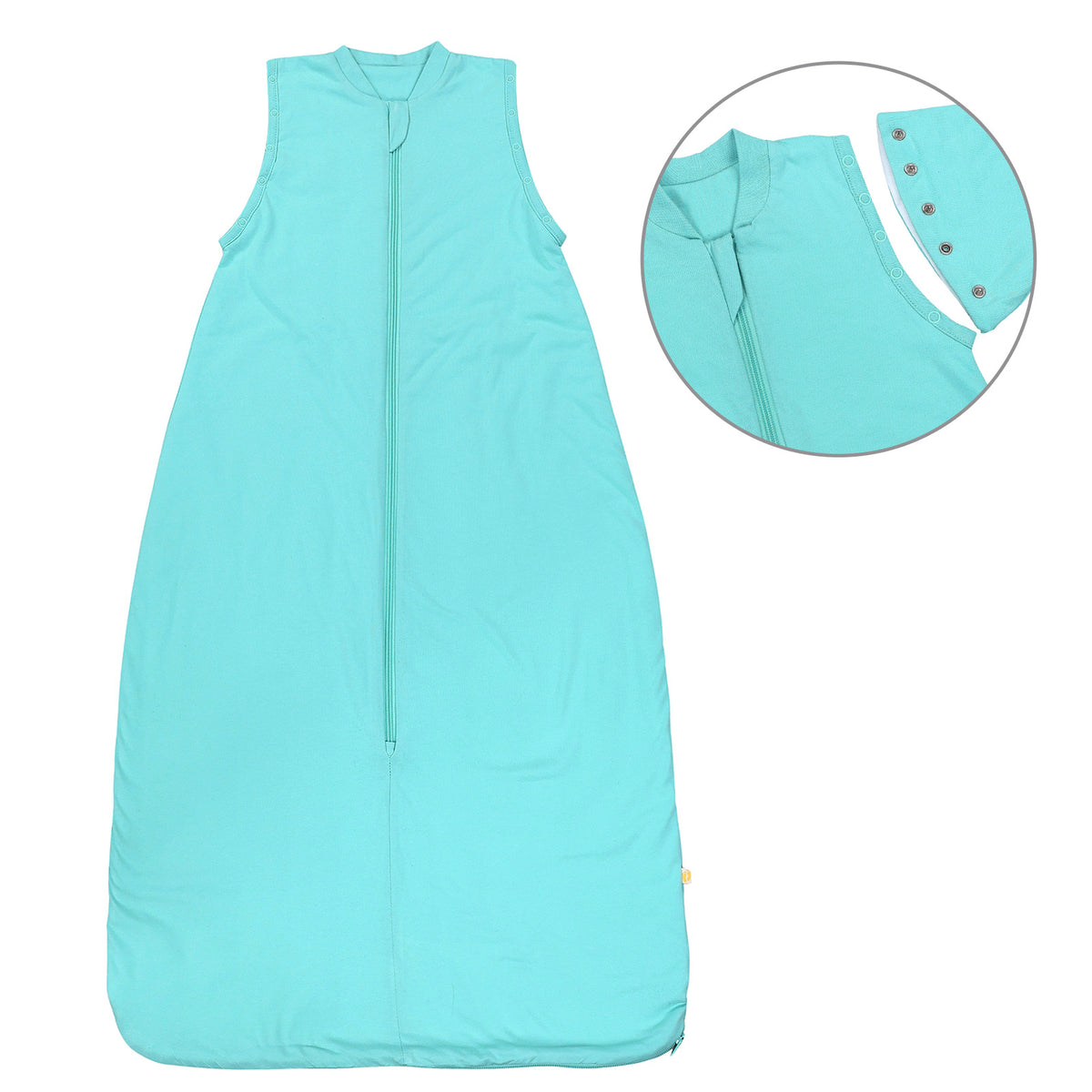 Baby Sleeping Bag - 1.0 TOG_Aqua_front_1201