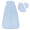 Baby Sleeping Bag - 1.0 TOG_Powder Blue_Front with armhole_1201