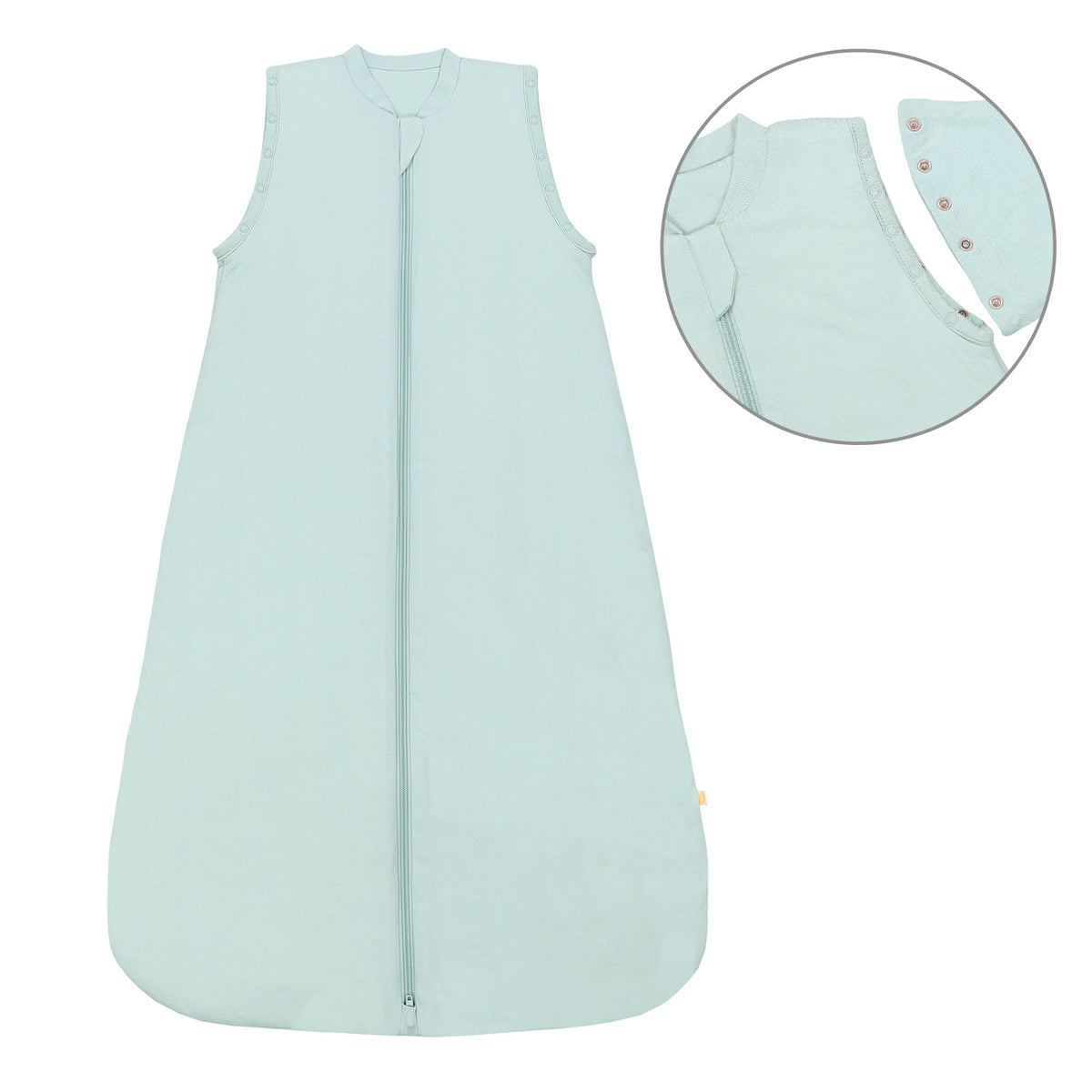 Baby Sleeping Bag - 1.0 TOG_Sage_Front with armhole_1201
