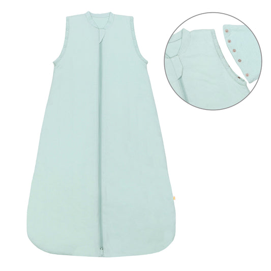 Baby Sleeping Bag - 1.0 TOG_Sage_Front with armhole_1201