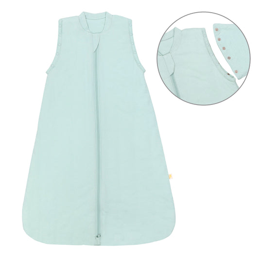 Baby Sleeping Bag - 1.0 TOG_Sage_Front with armhole_1201