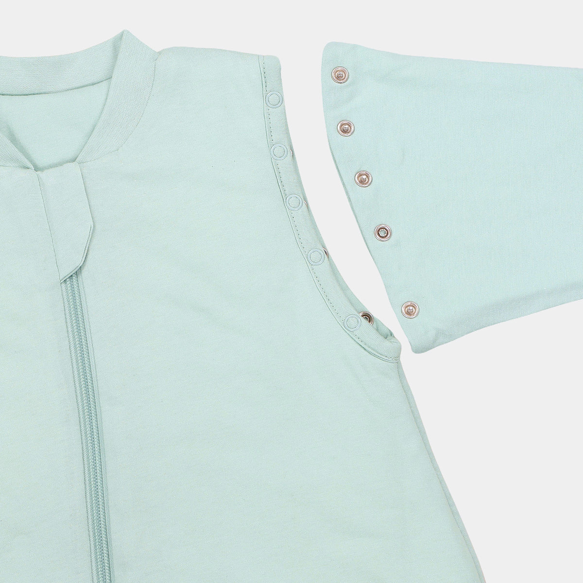 Baby Sleeping Bag - 1.0 TOG_Sage_sleeve area_1201