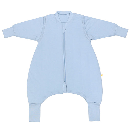 Sleeping Bag with Feet & Foldable Feet Covers - 2.5 TOG_Powder Blue_front_1202