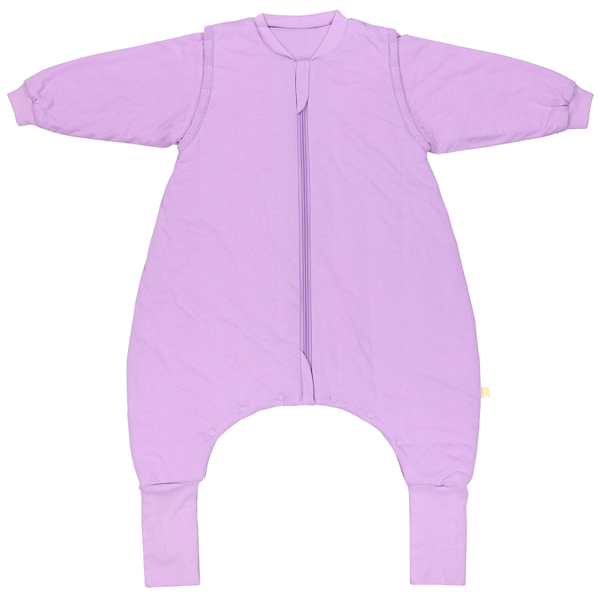 Sleeping Bag with Feet & Foldable Feet Covers - 2.5 TOG_Lilac_front_1202
