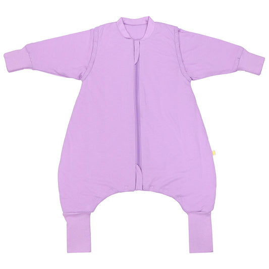 Sleeping Bag with Feet & Foldable Feet Covers - 2.5 TOG_Lilac_front_1202