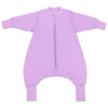 Sleeping Bag with Feet & Foldable Feet Covers - 2.5 TOG_Lilac_front_1202