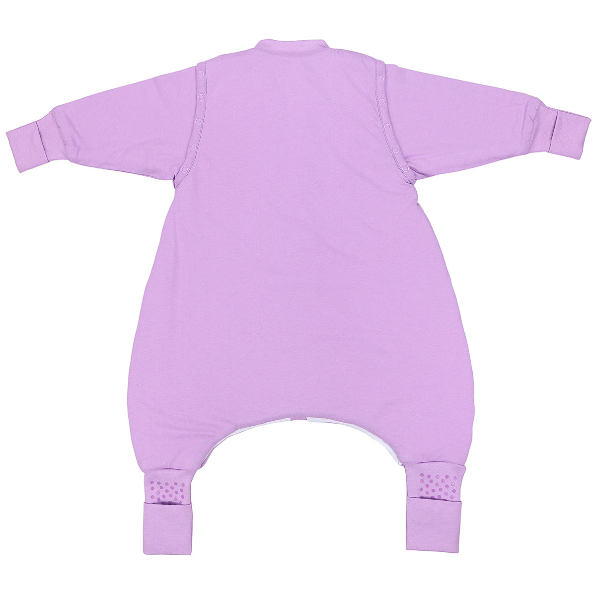 Sleeping Bag with Feet & Foldable Feet Covers - 2.5 TOG_Lilac_back_1202