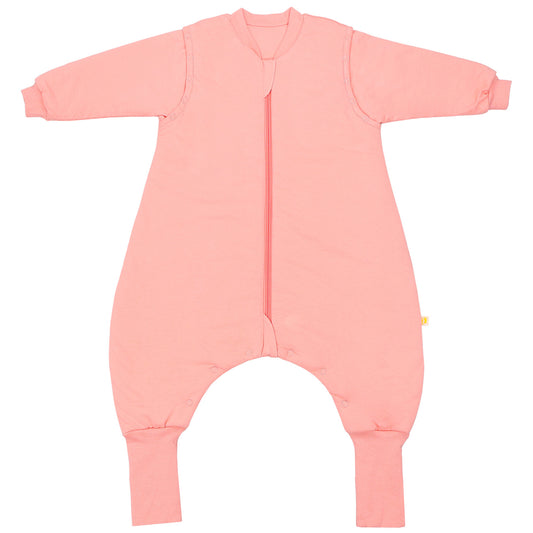 Sleeping Bag with Feet & Foldable Feet Covers - 2.5 TOG_Peach_front_1202