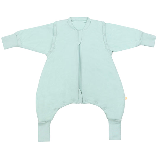 Sleeping Bag with Feet & Foldable Feet Covers - 2.5 TOG_Sage_front_1202