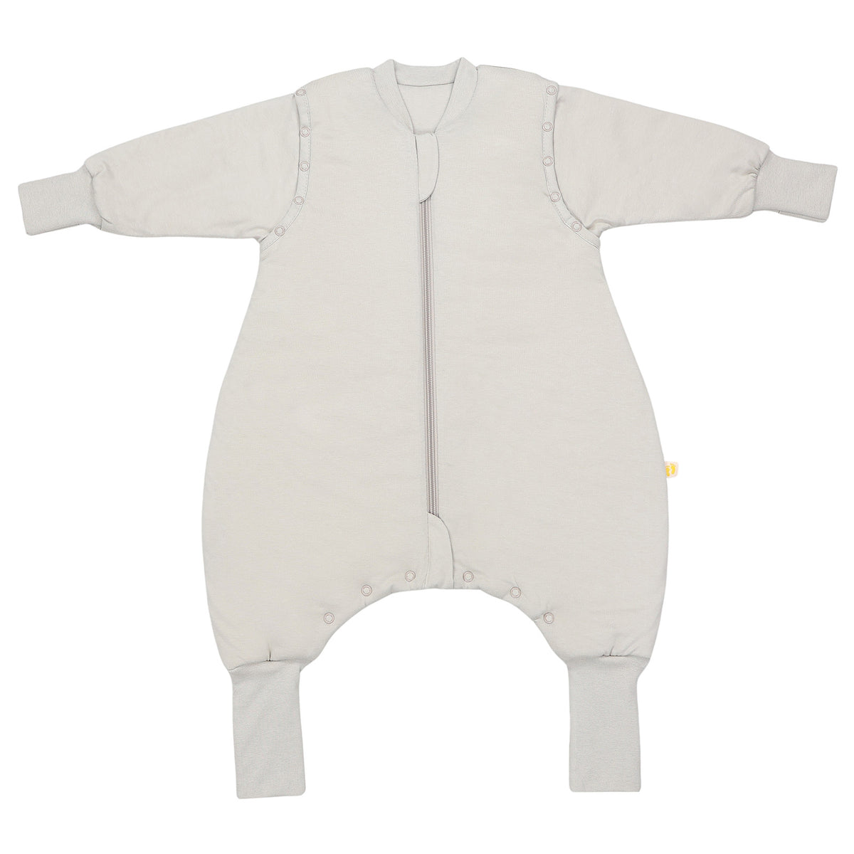 Sleeping Bag with Feet & Foldable Feet Covers - 2.5 TOG_Oatmeal_front_1202