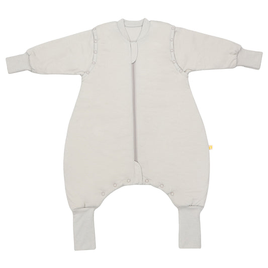 Sleeping Bag with Feet & Foldable Feet Covers - 2.5 TOG_Oatmeal_front_1202