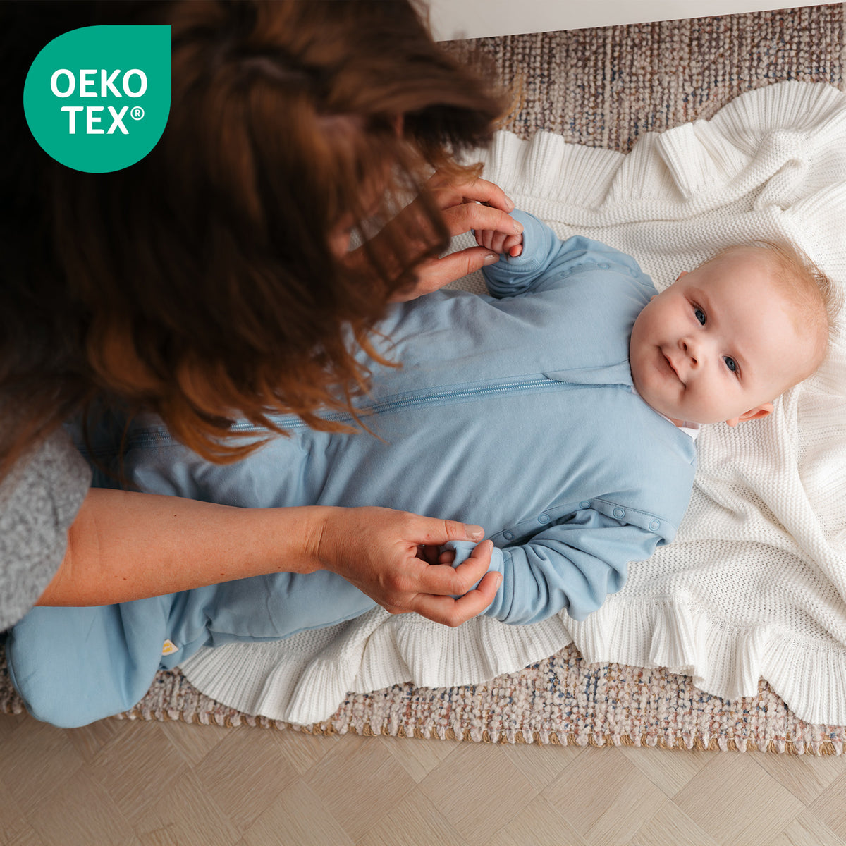 Sleeping Bag with Detachable Sleeves - 2.5 TOG_Kangaroo_OEKOTEX_1203