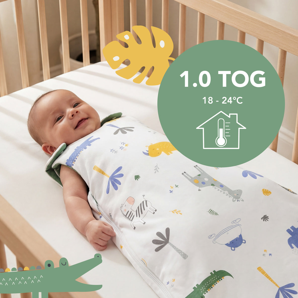 Baby Sleeping Bag - 1.0 TOG_Jungle_TOG_1204